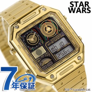 シチズン コレクション レコードレーベル サーモセンサー スター・ウォーズ C-3PO クオーツ 腕時計 メンズ レディース 流通限定モデル 数