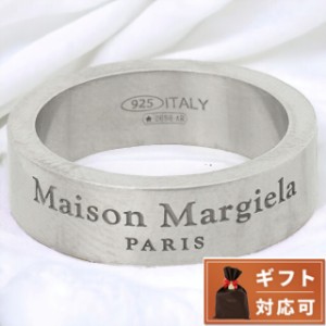 メゾンマルジェラ MAISON MARGIELA SM1UQ0081 SV0158 951 2 ロゴ リング 指輪 日本サイズ9.5号 シルバー レディース メンズ ユニセックス