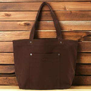 【2日間限定★400円OFFクーポン】 アーペーセー A.P.C. COCPR M61832 CAJ CHOCOLAT APC タイス キャンバス トートバッグ ブラウン レディ