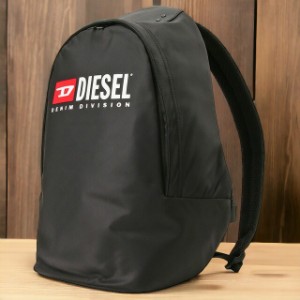 ディーゼル DIESEL X09550 P5480 T8013 ロゴプリント バックパック リュックサック ブラック メンズ RINKE BACKPACK