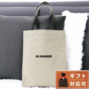 ジルサンダー JIL SANDER J07WC0023 P4917 280 ブックトート ミディアム ロゴ キャンバス トートバッグ ナチュラル レディース メンズ ユ