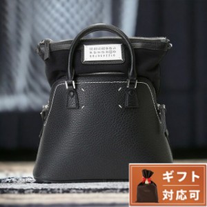 メゾンマルジェラ MAISON MARGIELA S56WG0082 P4455 T8013 ファイブエーシー クラシック ミニ ハンドバッグ 2WAY ショルダーバッグ ブラ