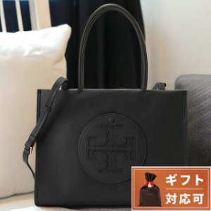 【2日間限定★400円OFFクーポン】 トリーバーチ Tory Burch 145612 001 BLACK エラ バイオ スモール トートバッグ ダブルTロゴ 2WAY ショ