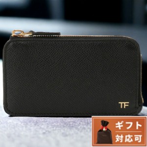 トムフォード TOM FORD YM238 LCL081G 1N001 L字ファスナー カードケース コインケース フラグメントケース ブラック メンズ ウォレット 