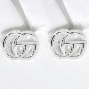 グッチ GUCCI 770758 J8400 8106 ダブルG スタッド ピアス シルバー レディス アクセサリー ユニセックス GG MARMONT EARRINGS ブランド