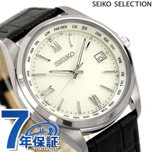 セイコー ワールドタイム チタン 日本製 電波ソーラー メンズ 腕時計 SBTM295 SEIKO