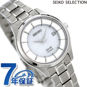 セイコー 日本製 ソーラー レディース 腕時計 STPX041 SEIKO シルバー