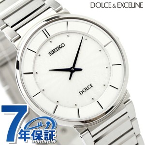 【5/23限定★先着1000円OFFクーポン】 SEIKO ドルチェ クオーツ メンズ SACK015 DOLCE＆EXCELINE 腕時計 シルバー