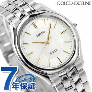 【6/23限定★1000円OFFにさらに+3倍】 SEIKO ドルチェ クオーツ メンズ SACL009 DOLCE＆EXCELINE 腕時計 マザーオブパール