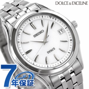 【6/23限定★1000円OFFにさらに+3倍】 SEIKO ドルチェ 電波ソーラー メンズ SADZ123 DOLCE＆EXCELINE 腕時計 シルバー