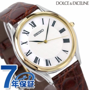 【6/23限定★1000円OFFにさらに+3倍】 SEIKO ドルチェ メンズ SACM152 DOLCE＆EXCELINE 腕時計 マザーオブパール