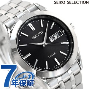 【2日間限定★400円OFFクーポン】 セイコー スピリット ソーラー メンズ SBPX083 SEIKO SPIRIT 腕時計 ブラック