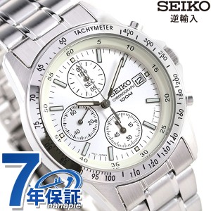 SEIKO 逆輸入 海外モデル 高速クロノグラフ SND363P1 (SND363PC) メンズ 腕時計 クオーツ シルバー