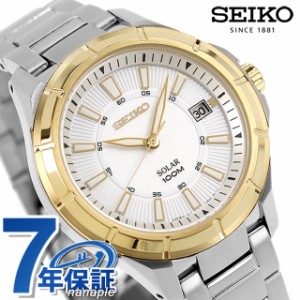 【6/13限定★1000円OFFクーポンにさらに+3倍】 SEIKO 逆輸入 海外モデル ソーラー 日本製 SNE084J1（SNE084J） メンズ 腕時計 ブラック
