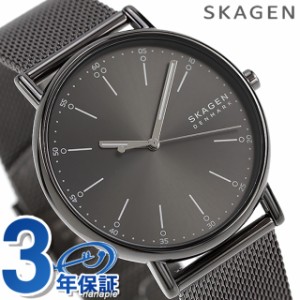 スカーゲン シグネチャー クオーツ 腕時計 ブランド レディース SKAGEN SKW6577 アナログ ガンメタル