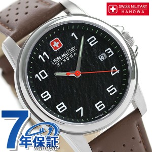 スイスミリタリー ハノワ メンズ 腕時計 Ml 466 Swiss Military Hanowa ロック 42mm ブラック ブラウンの通販はau Wowma ワウマ 腕時計のななぷれ 商品ロットナンバー