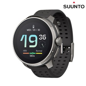 スント レース チタニウム 充電式クオーツ スマートウォッチ ブランド メンズ レディース チタン SUUNTO SS050932000 デジタル チャコー