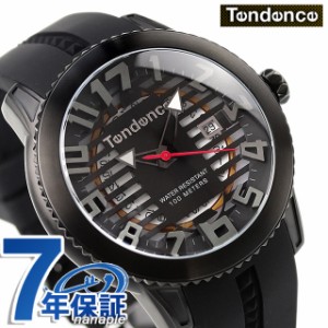 テンデンス クオーツ 腕時計 メンズ TENDENCE TY013002 アナログ ブラック 黒