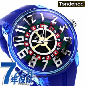 テンデンス キングドーム クオーツ 腕時計 メンズ TENDENCE TY023012 アナログ マルチカラー ブルー