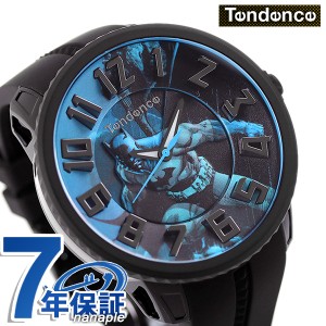テンデンス 時計 ガリバーラウンド 51mm バットマン クオーツ メンズ 腕時計 TY430404 TENDENCE ブルー ブラック