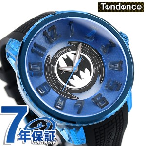 テンデンス 時計 フラッシュ 51mm バットマン クオーツ メンズ 腕時計 TY532017 TENDENCE ブルー ブラック