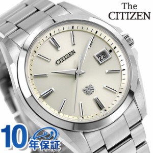 【豪華特典付】 ザシチズン エコドライブ メンズ 腕時計 ブランド AQ4060-50A THE CITIZEN 時計 クリーム