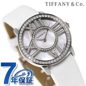 ティファニー アトラス カクテル ラウンド 26mm K18WG ダイヤモンド レディース 腕時計 Z1900.10.40E91A40B TIFFANY
