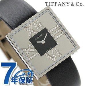 ティファニー アトラス カクテル スクエア K18WG ダイヤモンド レディース 腕時計 Z1950.10.40E10A40E TIFFANY＆Co.