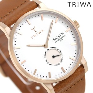 【訳ありアウトレット】 トリワ TRIWA ファルケン ローズ 38mm 腕時計 FAST101-CL010214 ホワイト ブラウン