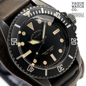 ヴァーグウォッチ ブラック サブ 40mm メンズ 腕時計 BS-L-CB001 VAGUE WATCH Co.