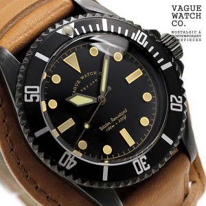 ヴァーグウォッチ ブラック サブ 40mm メンズ 腕時計 BS-L-CB002 VAGUE WATCH Co.