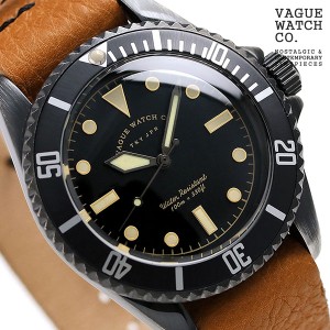 ヴァーグウォッチ ブラック サブ 40mm メンズ 腕時計 BS-L-N002 VAGUE WATCH Co. プレゼント ギフト