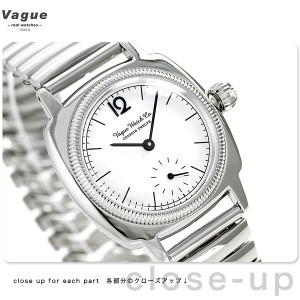 ヴァーグウォッチ クッサン トゥエルブ 32mm メンズ 腕時計 CO-L-012-SSSE VAGUE WATCH Co. シルバー