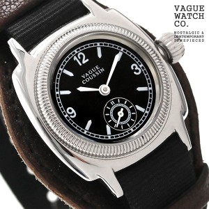 ヴァーグウォッチ クッサン ミル 28mm レディース 腕時計 CO-S-007-05BK VAGUE WATCH Co. プレゼント ギフト