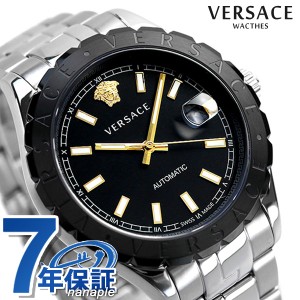 ヴェルサーチ 時計 ヘレニウム 42mm 自動巻き メンズ 腕時計 ブランド VEZI00321 VERSACE ブラック