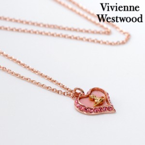 ヴィヴィアン ウエストウッド ネックレス レディース ブランド Vivienne Westwood PETRA 真鍮 シェル 63020103-G208 ピンクゴールド アク