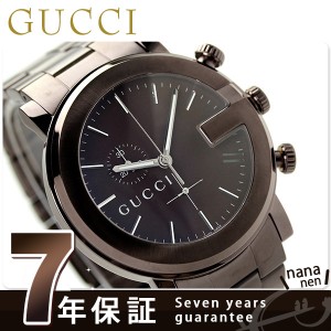 【2日間限定★全品400円OFFクーポン】 グッチ クオーツ G-クロノ クロノグラフ メンズ 腕時計 YA101341 GUCCI ブラウン