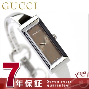 【5/23限定★先着1000円OFFクーポン】 グッチ 時計 レディース Gフレーム ブラウン GUCCI YA127510