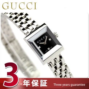 グッチ GUCCI Gフレーム 時計 レディース ブラック YA128507