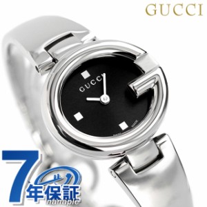 【2日間限定★全品400円OFFクーポン】【クロス付】 グッチ バングル 時計 レディース GUCCI 腕時計 ブランド グッチッシマ YA134501 ブラ