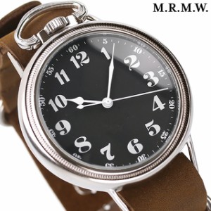 モントルロロイ ミリタリーウォッチ AN5740 懐中時計 ポケットウォッチ クオーツ 腕時計 ブランド メンズ M.R.M.W. AN5740-12H-BK アナロ