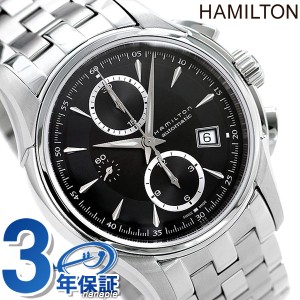 ハミルトン 自動巻き ジャズマスター オートクロノ メンズ H32616133 HAMILTON 腕時計 Jazzmaster Auto Chrono ブラック