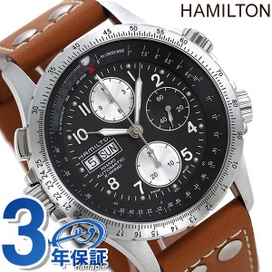 【6/23限定★1000円OFFにさらに+3倍】 ハミルトン カーキ 腕時計 HAMILTON H77616533 X-ウィンド レザー 時計