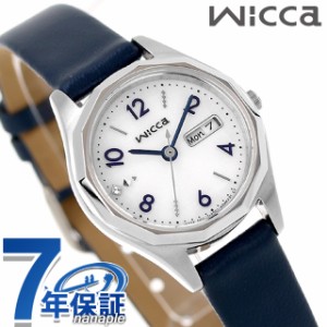 シチズン ウィッカ ソーラーテック デイ＆デイトモデル ソーラーテック 腕時計 ブランド レディース CITIZEN wicca KH3-517-10 アナログ 