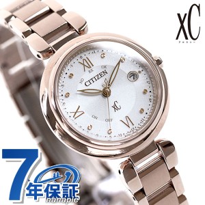 【クロス付】 シチズン クロスシー エコドライブ電波 レディース 腕時計 ブランド ES9464-52A CITIZEN xC