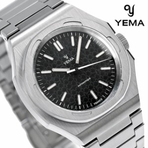 イエマ URBAN TRAVELLER 自動巻き 腕時計 ブランド メンズ YEMA YWTR23-AMS アナログ ブラック 黒 フランス製