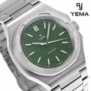 イエマ URBAN TRAVELLER 自動巻き 腕時計 ブランド メンズ YEMA YWTR23-ZMS アナログ グリーン フランス製