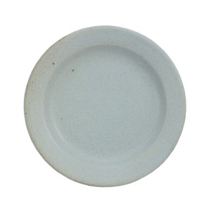 プレート Sサイズ 18.5cm おしゃれ お皿 小皿 グレー グレイ メンズライク  陶器 美濃焼 日本製 フェード