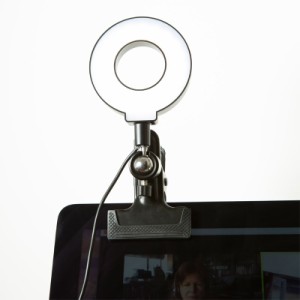 セルフィー リング ライト セルフィライト クリップライト 自撮りライト 写真　動画 照明 USB充電 パソコン用 読書ライト 間接照明 Kikke