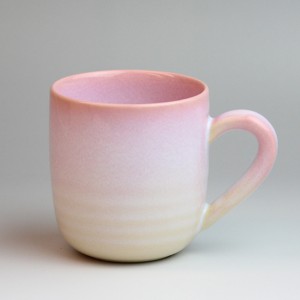 萩焼 陶器 つぼみ 桜 マグカップ おしゃれ かわいい ピンク さくら マグ コーヒーカップ 日本製